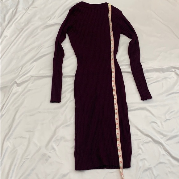 Charlotte Russe purple sweater dress - Picture 5 of 5